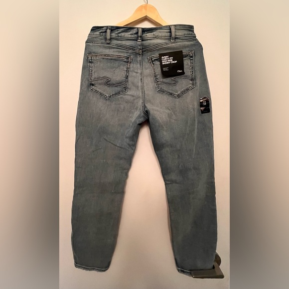 EUC Silver jeans skinny cropped frayed hem ladies sen, 33W 26L - Picture 5 of 5